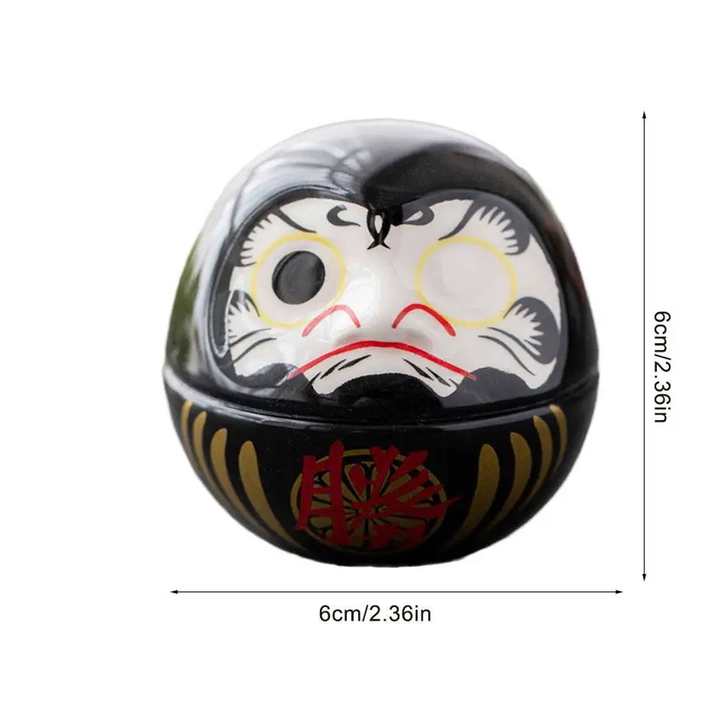 La Bella Monte – Objeto de mesa decorativo por atacado – Boneca Daruma de Cerâmica Japonesa para Decoração10