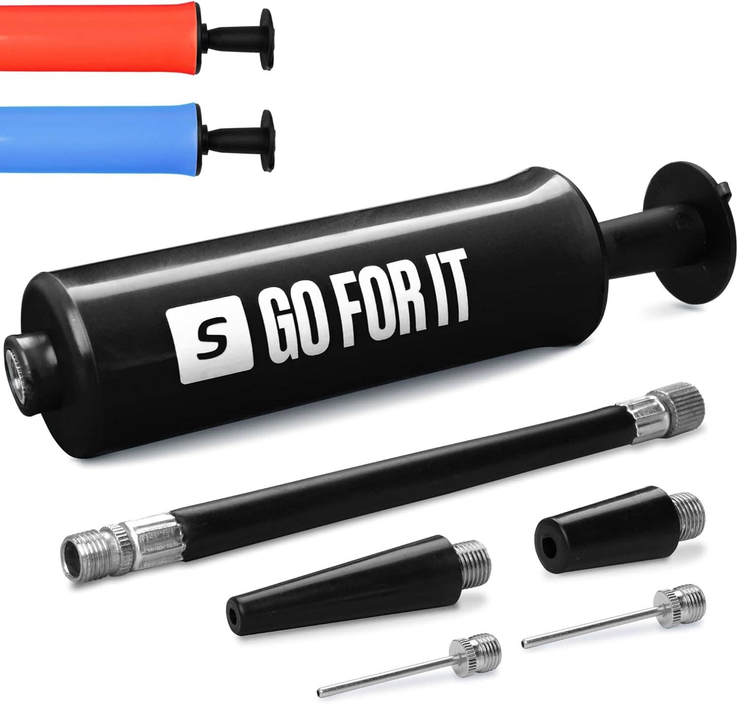 Sportbit - Wholesale Sporting Accessories - SPORTBIT Ball Pump for Sports Balls - Air Pump for Balls with 5 Needles, Basketball Pump, Soccer Ball Pump, Volleyball Pump, Football Pump7