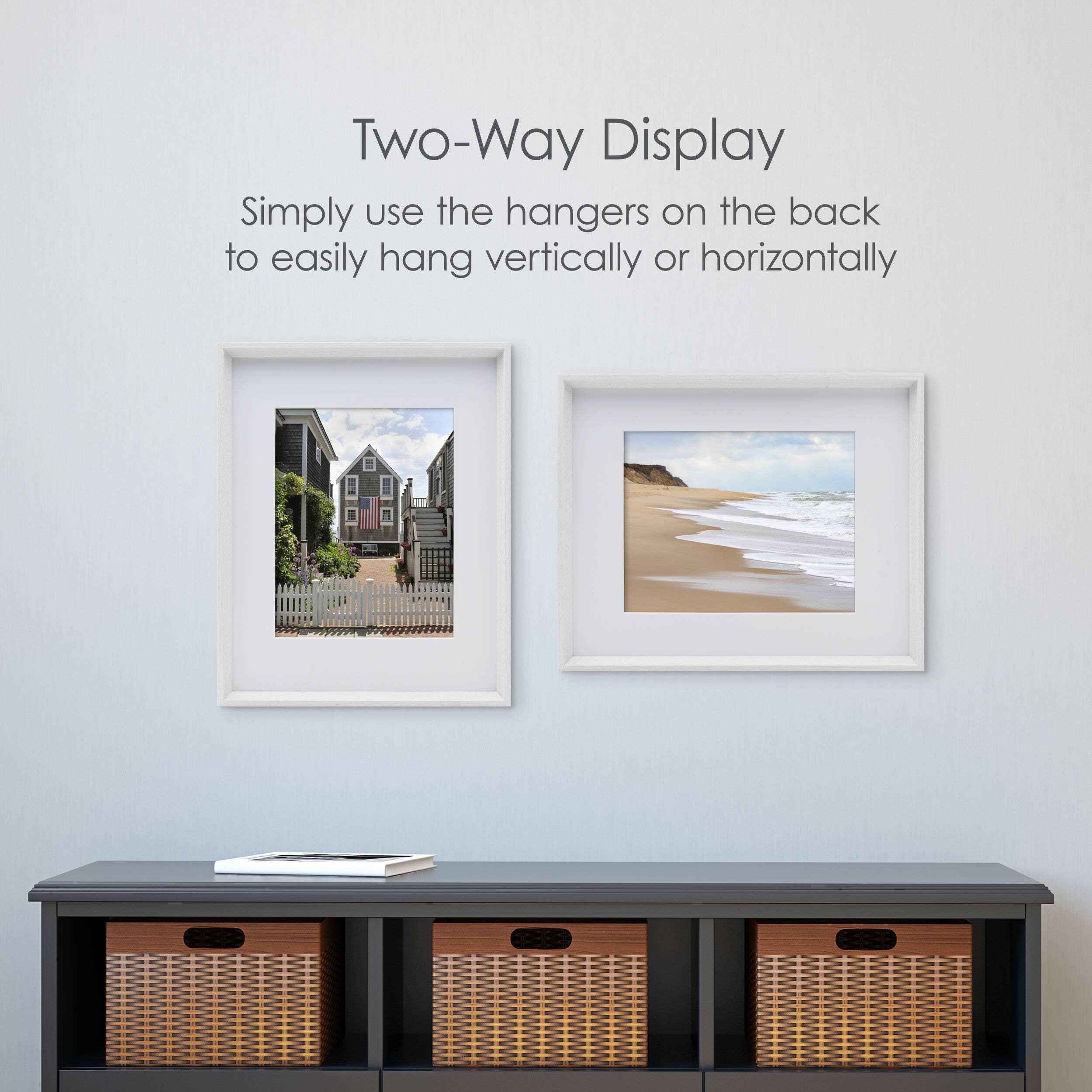 Studio Nova 17x21in White MDF Wall Frame 16x20 matted 11x14 for wholesale on Faire