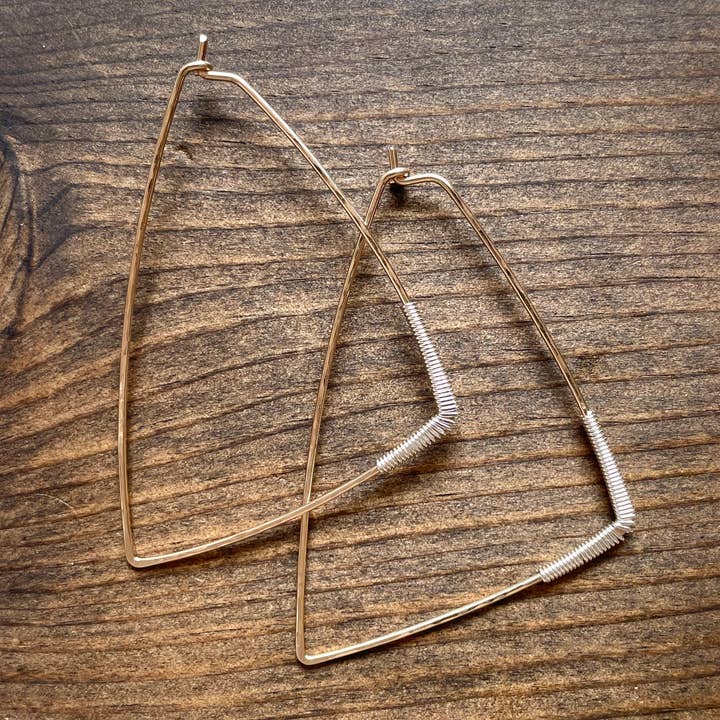 Aros de Cuña Helix para venta al por mayor de Hoops by Pliers & String