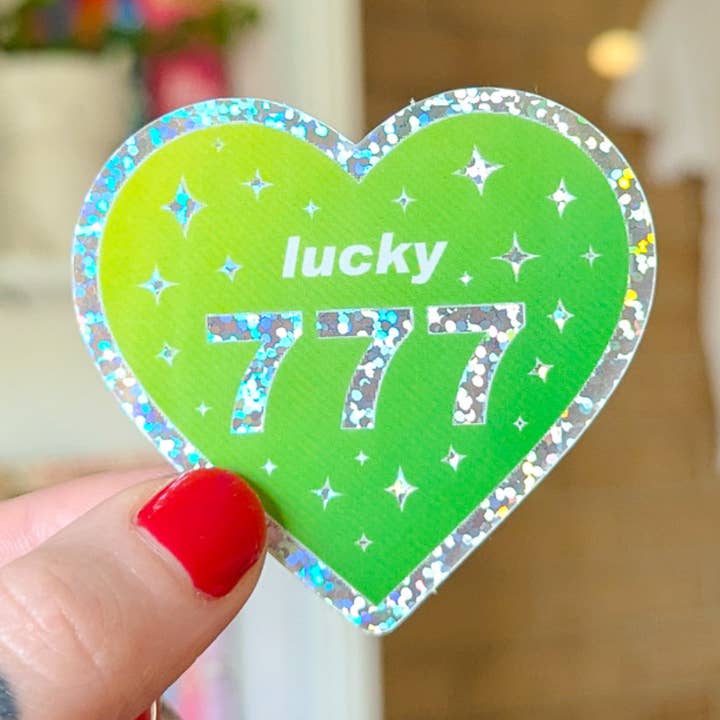 777 sticker for wholesale by allymakesmagic