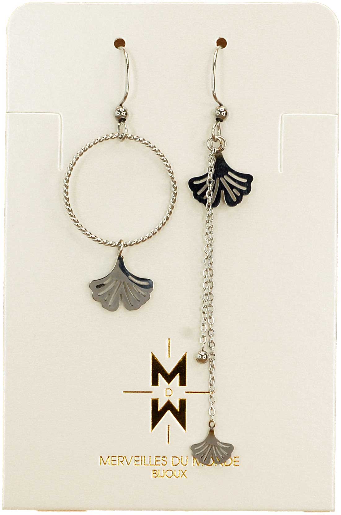 Merveilles du Monde - Wholesale Single Earring - Magnificent Stainless Steel Earrings0