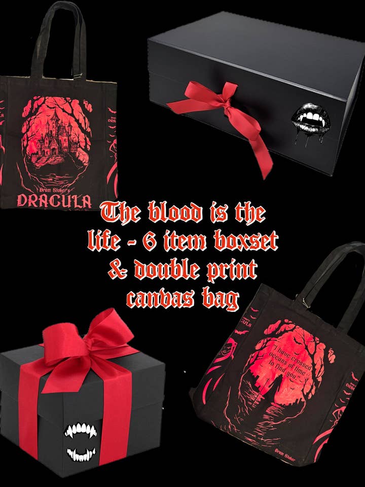 The blood is the life Hexoween set for wholesale by Hexbomb ltd