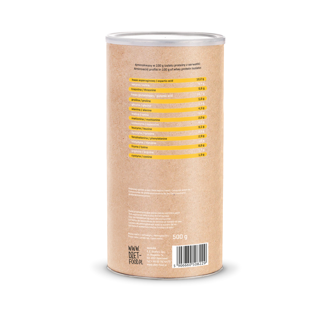 Diet Food - Wholesale Protein/Superfood Powder - Whey Protein Isolate 500 g1