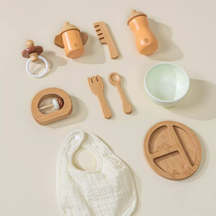 Coco Village - Wholesale Doll Accessory Kit - Kids - Doll Accessories Wooden Playset4