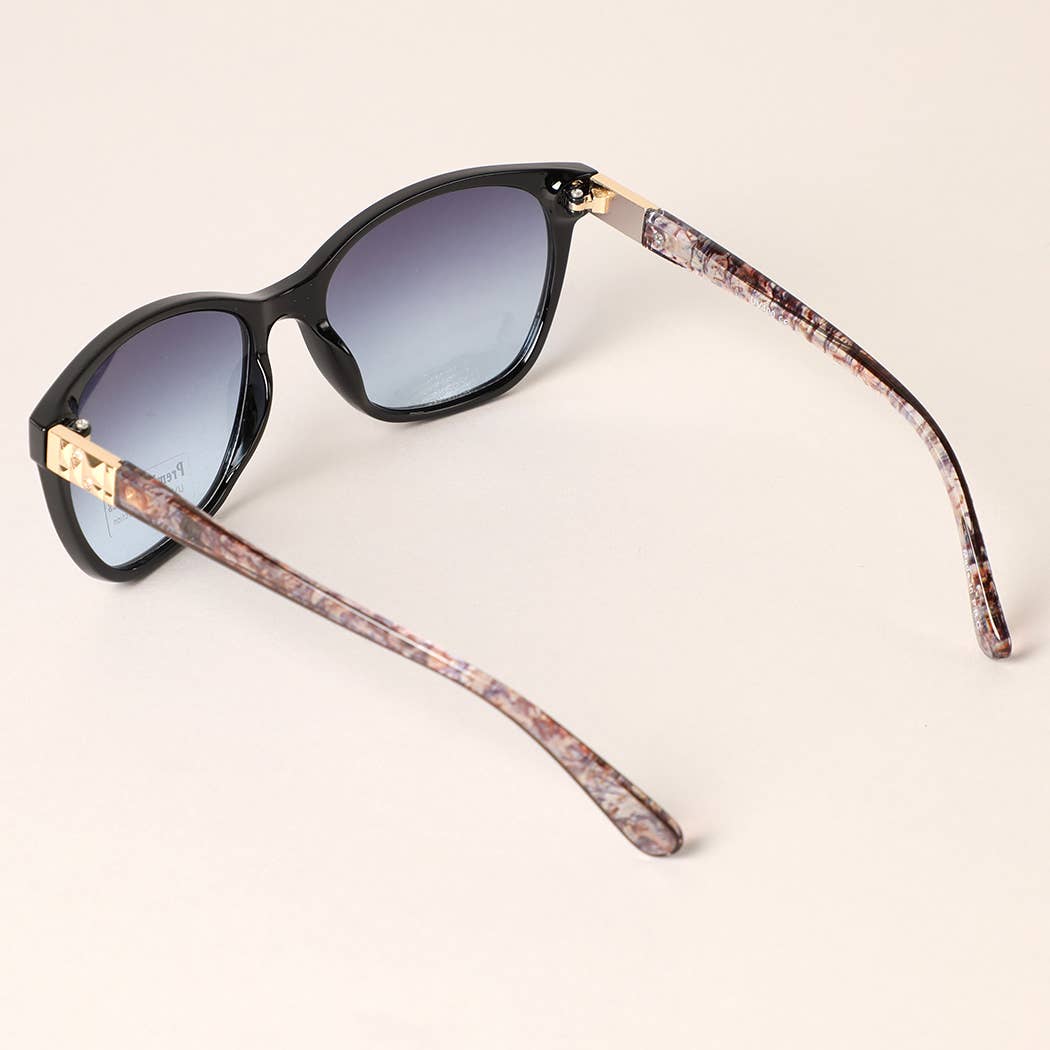 12 ASSORTEREDE FARVER Leopard Design Ben Multi-tone Solbriller for engroshandel på Faire4