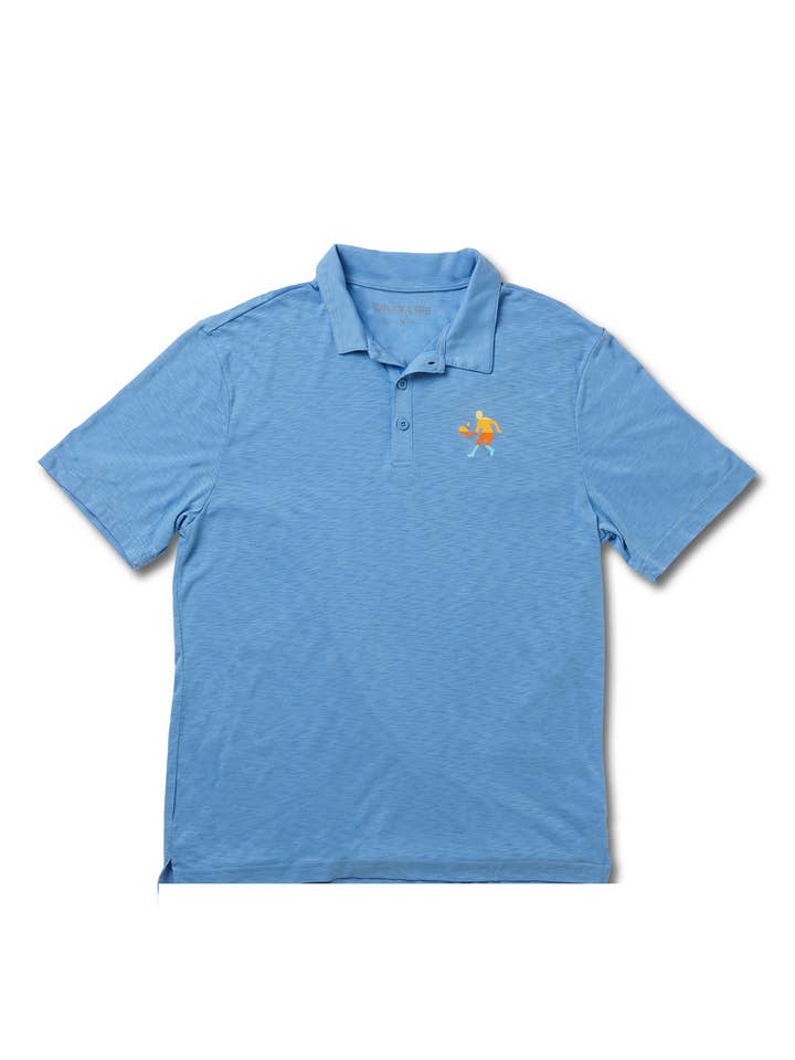 Men's Moisture Wicking Polo for wholesale by après-pickle by DILLY LIFE