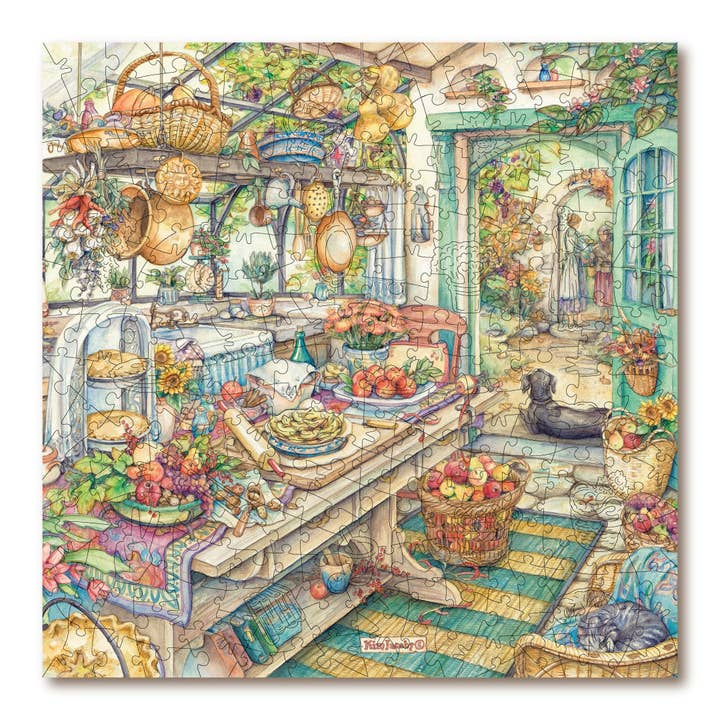 Pie Kitchen for wholesale by Victory Wooden Puzzles