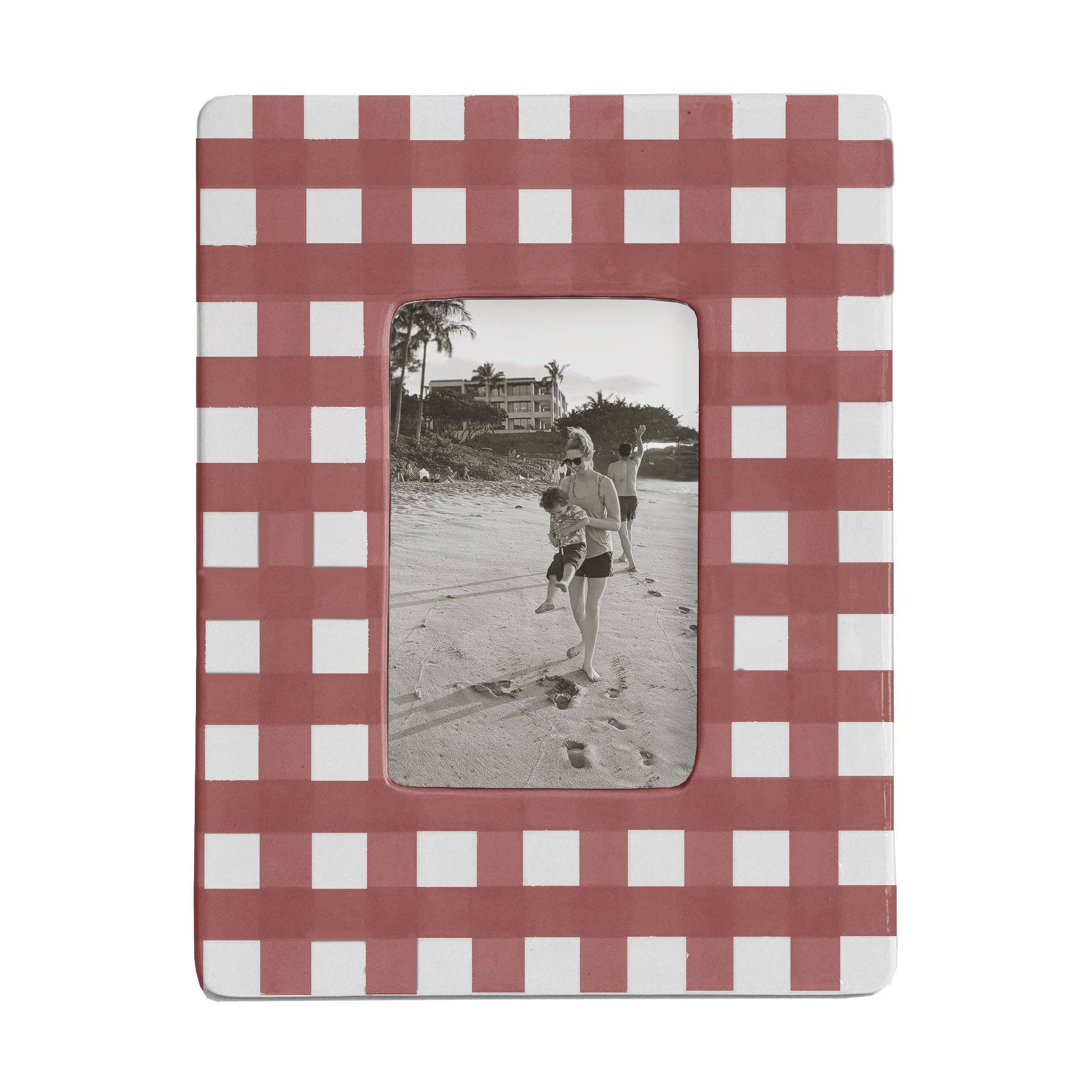 Lo Home | Ruby Clay - Wholesale Picture Frame - Gingham Photo Frame9