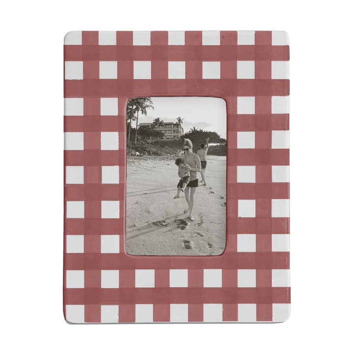 Lo Home | Ruby Clay - Wholesale Picture frame - Gingham Photo Frame9