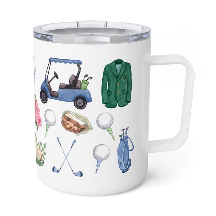 Tasse de voyage isotherme Augusta Golf pour la vente par The Muddy Dog