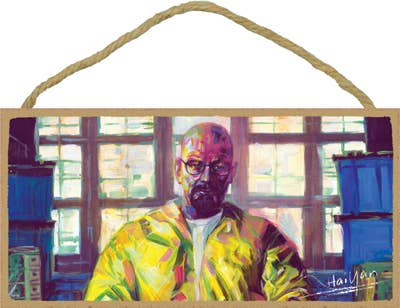 SJT Enterprises, Inc. - Wholesale Plaque - Breaking Bad "Walter White/Heisenberg" 5" x 10" Plaque