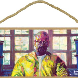 SJT Enterprises, Inc. - Wholesale Plaque - Breaking Bad "Walter White/Heisenberg" 5" x 10" Plaque0