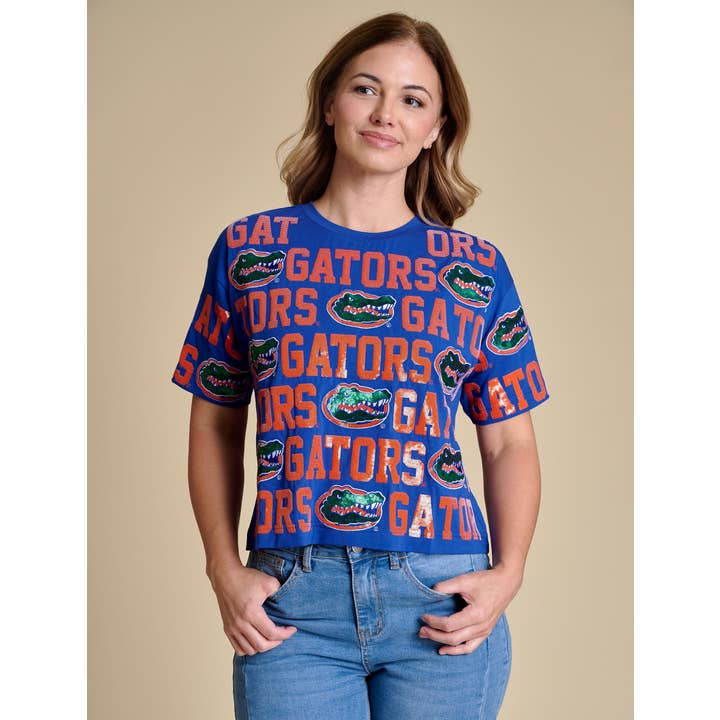The Sequin Repeat Tee | Florida for wholesale by Stewart Simmons