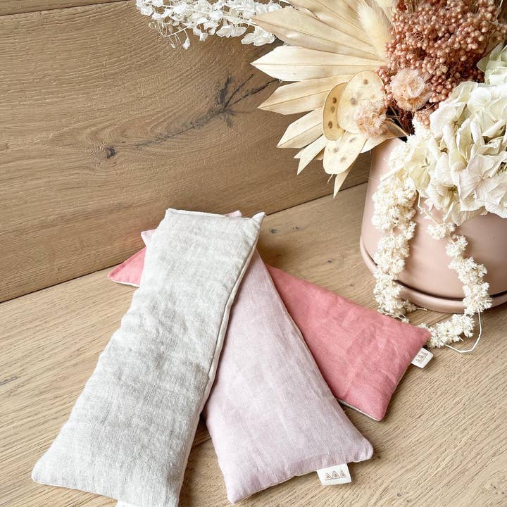 My Tribe of Three - Venta al por mayor Cojín de spa/terapia - Almohadas relajantes para ojos Mindfulness Lavender