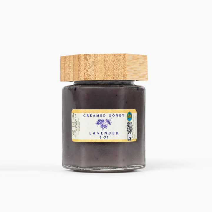 Sipping Streams Tea Company – wholesale Honey – Creamed Honey 8 oz Jar - 4 Different Flavors
