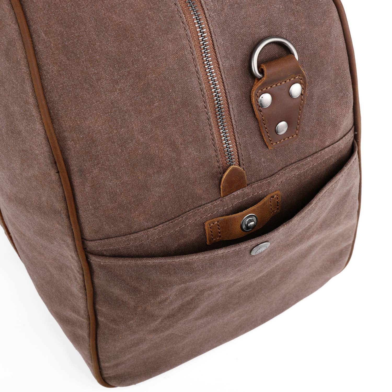 TSD Brand - Wholesale Weekender Bag - Unisex - Stone Creek Waxed Canvas Travel Bag29