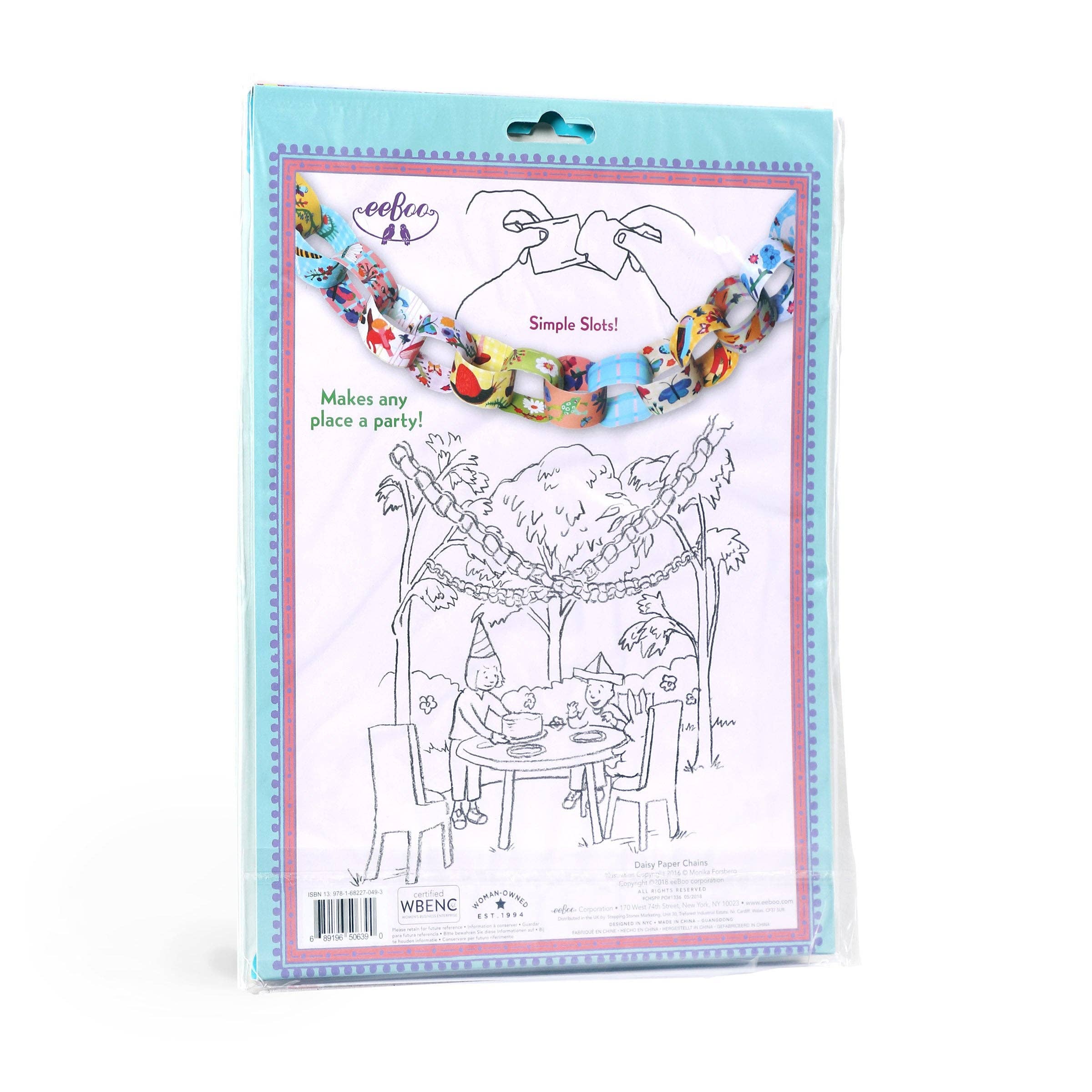 eeBoo - Wholesale DIY Craft Kit - Kids - Springtime Paper Chain3