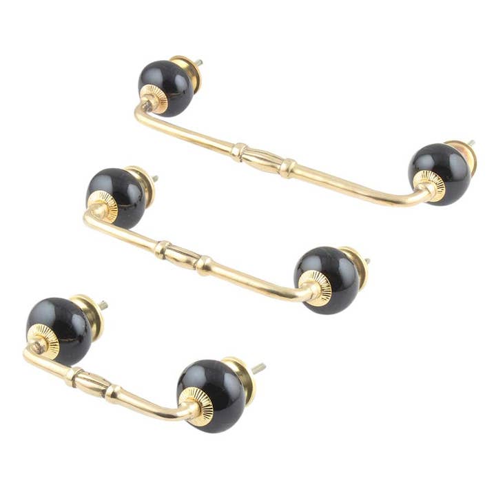 12 Piece Cute Bar Ceramic Wardrobe Door Handles for Room for wholesale by Daana Paani LLC