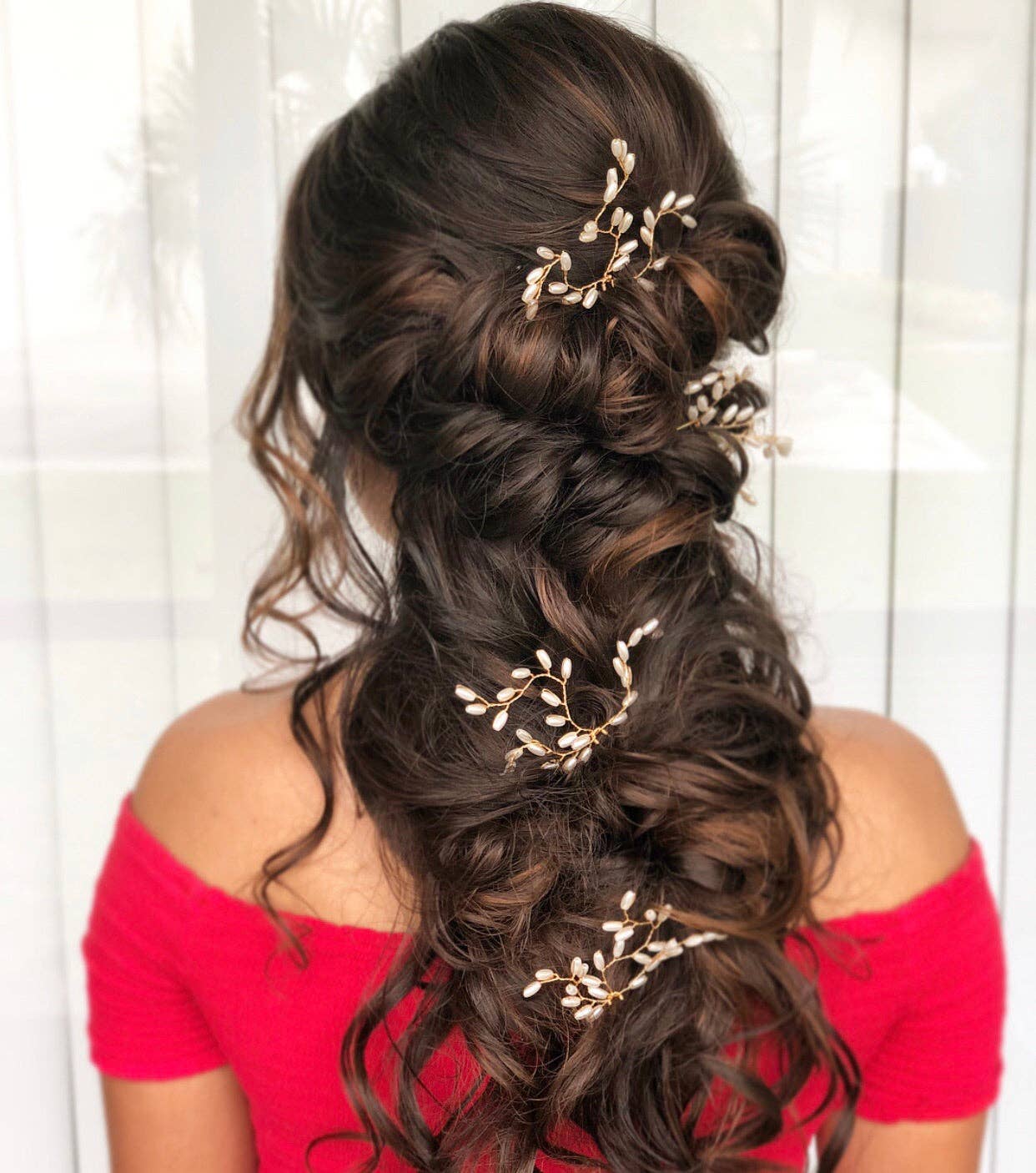 Pink Pewter - Vente Épingles à cheveux - Zara - Arbre tissé de perles (2pc)6