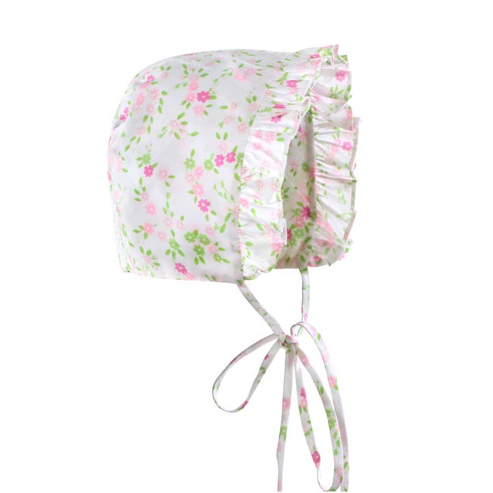 Julius Berger & Carriage Boutique - Vendita all'ingrosso Completino - Neonati - Abito Bishop floreale smock a mano per neonata3