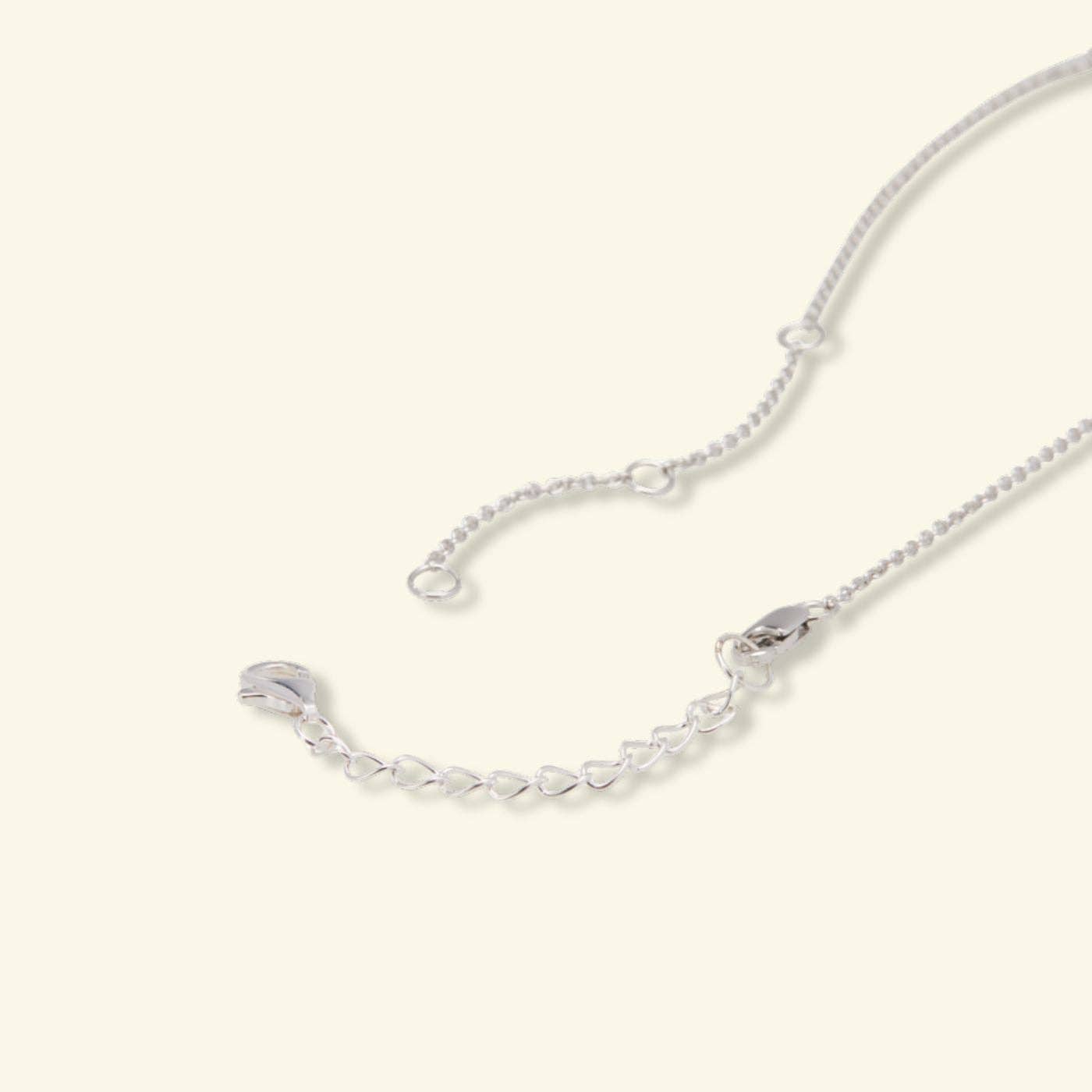 DOLCETTO DESIGNS - Wholesale Link & Chain Necklace - Silver Chain Extender1
