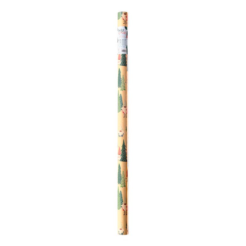 Puckator Ltd - Wholesale Wrapping Paper Roll - Christmas Jolly Gonk 3m Wrapping Paper Roll3