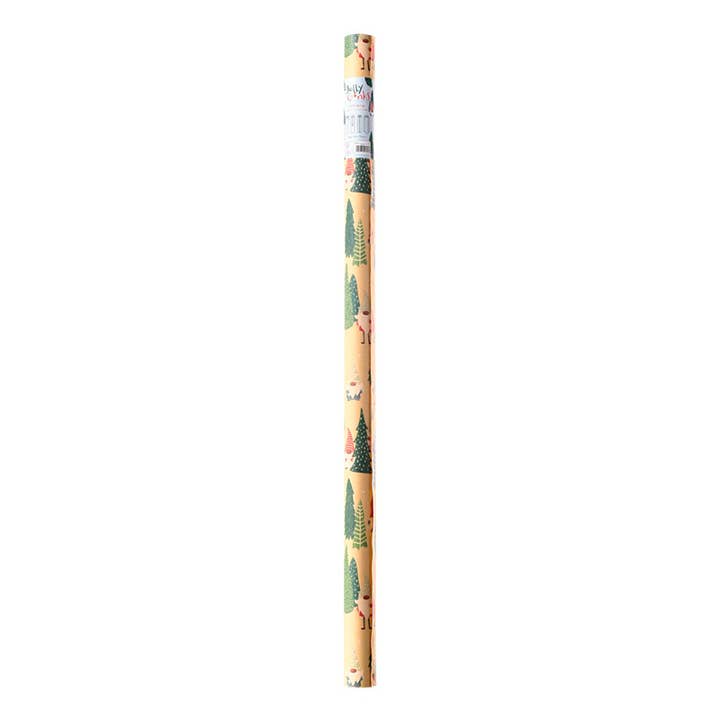 Puckator EU - Wholesale Gift Bag - Christmas Jolly Gonk 3m Wrapping Paper Roll3