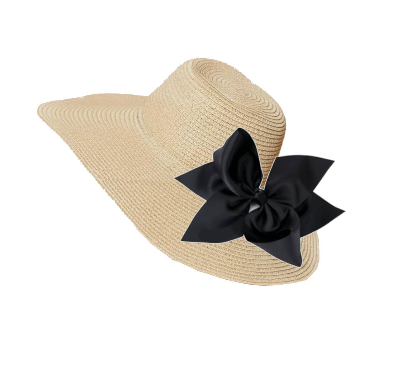 Peachy Pendants - Wholesale Straw Hat - Women's - The Chatham Straw Hat with Interchangeable Bow -Choose Color20