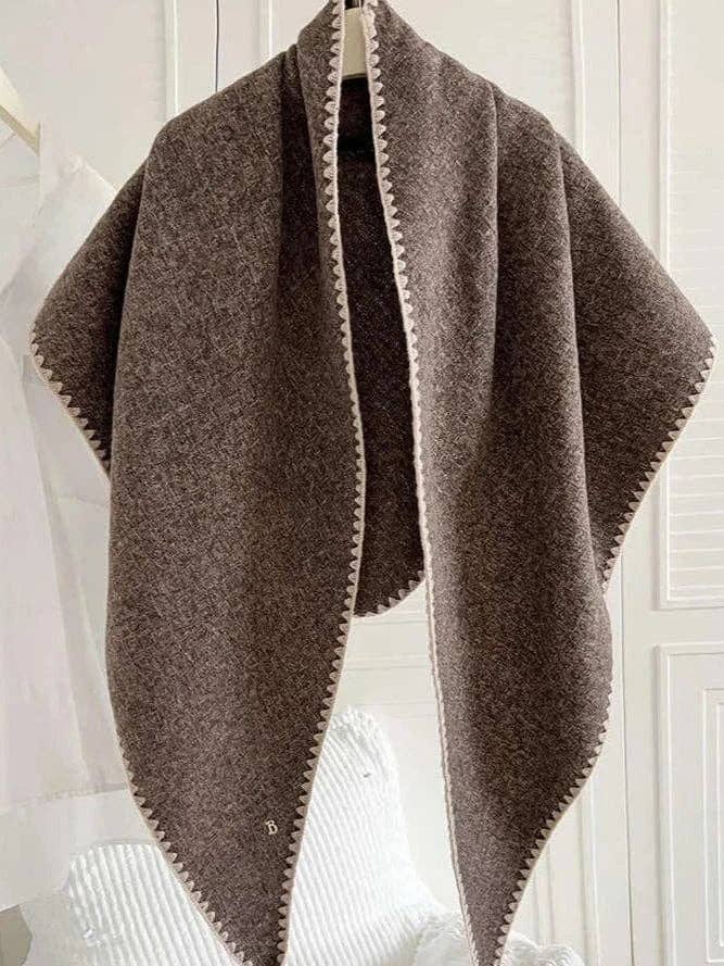 SFC0142 Triangle Blanket Stitch Scarf for wholesale by MiMi Wholesale