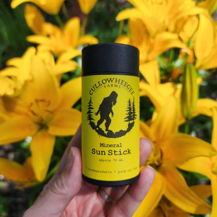 Mineral Solstift - Naturlig og Bionedbrydelig Solbeskyttelse for engroshandel hos Cullowheegee Farms