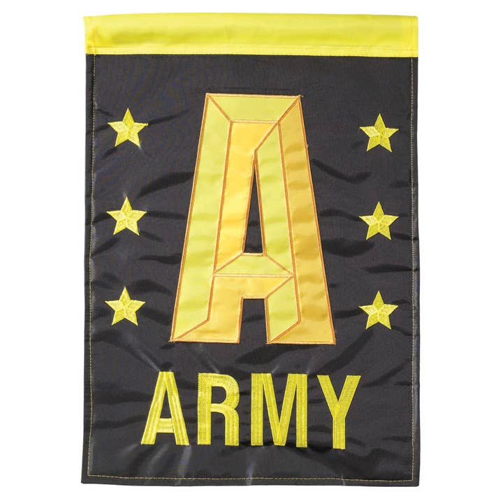 Special Buy! FLAG DBAPP LG ARMY POLYSTR 29X42 for wholesale by Cottage Garden
