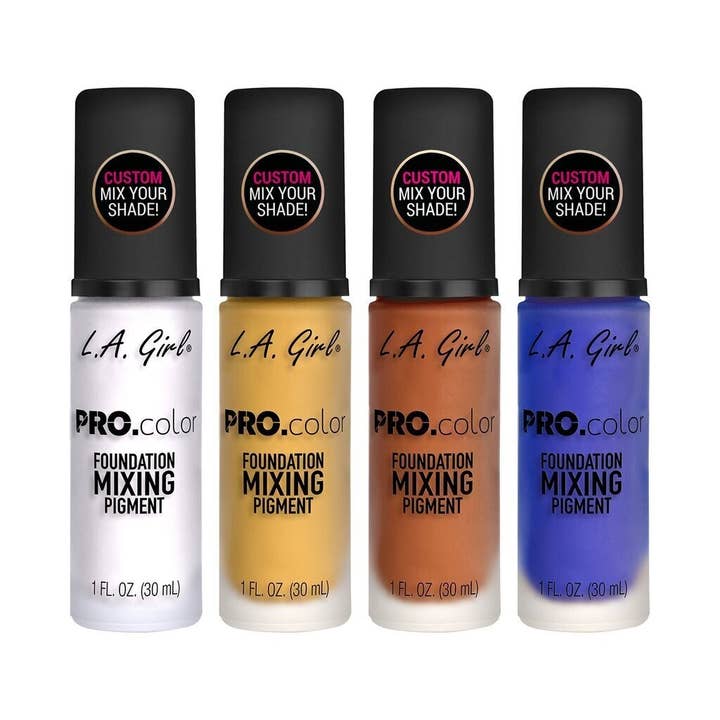 LA Girl Colors – wholesale Ansiktsconcealer – LA Girl Colors PRO.Color pigment för blandning av foundation1