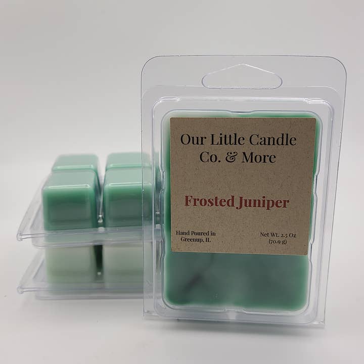 Frosted Juniper for wholesale by Our Little Candle Co