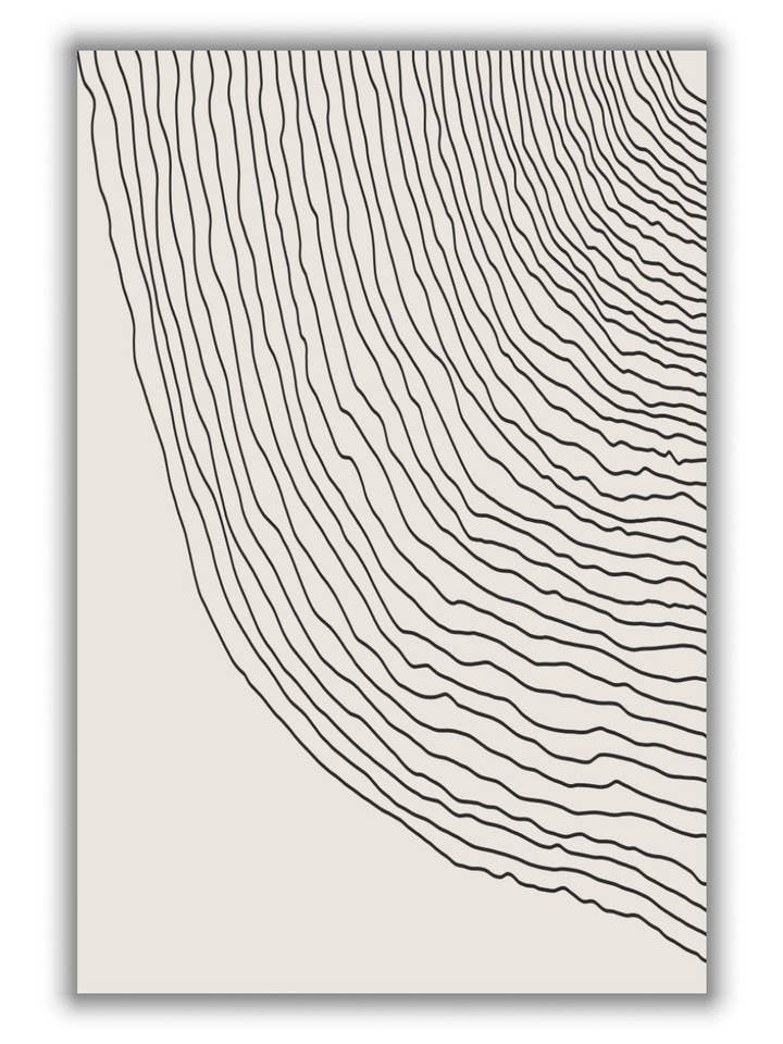 Boho Lines Series #6 for wholesale by Stanley Print House