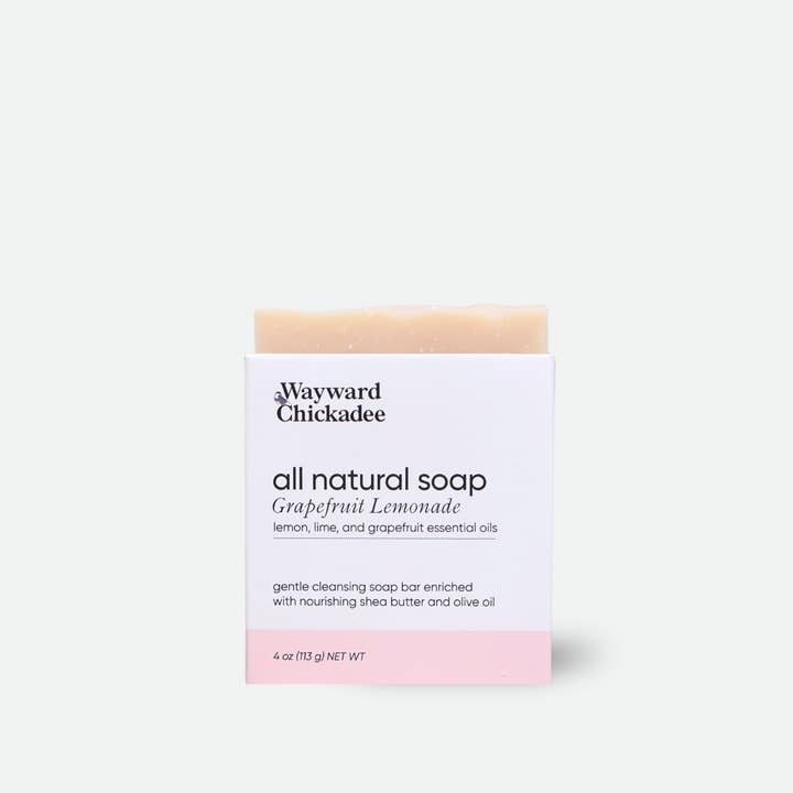 Grapefruit Lemonade Soap for wholesale by Wayward Chickadee