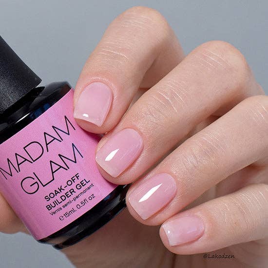 Madam Glam – wholesale Nail polish – Builder Baby Pink1