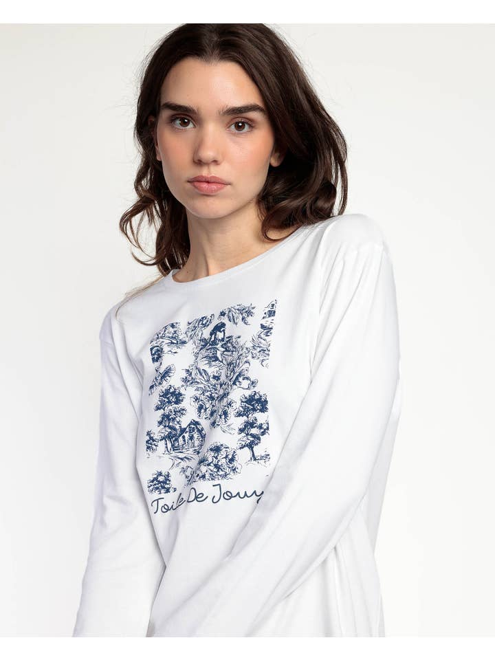 ADMAS - Wholesale Sleepwear Set - Women's - Toile De Jouy Pyjamas3