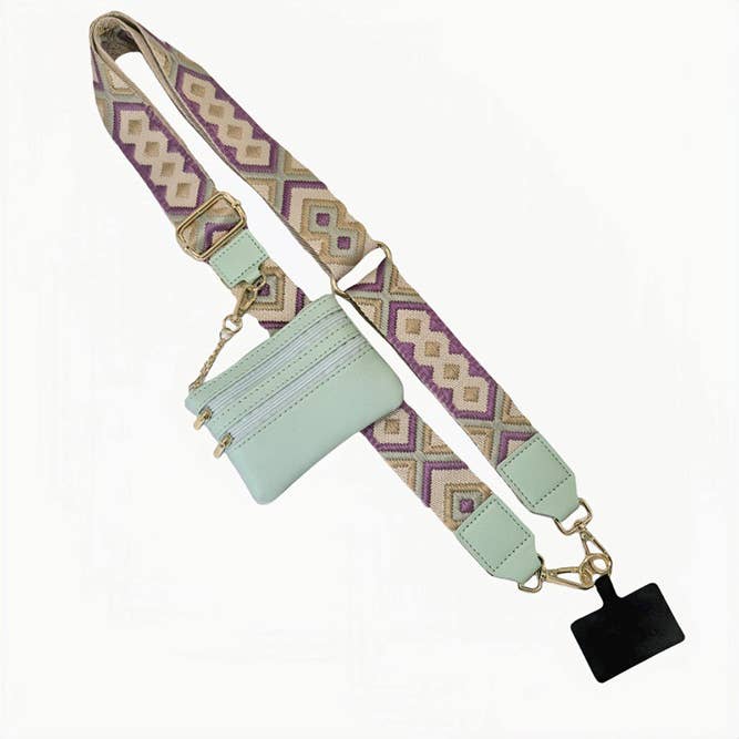 UNISHE - Wholesale Lanyard - Women's - Adjustable Length Phone Purse Lanyard ZK2263