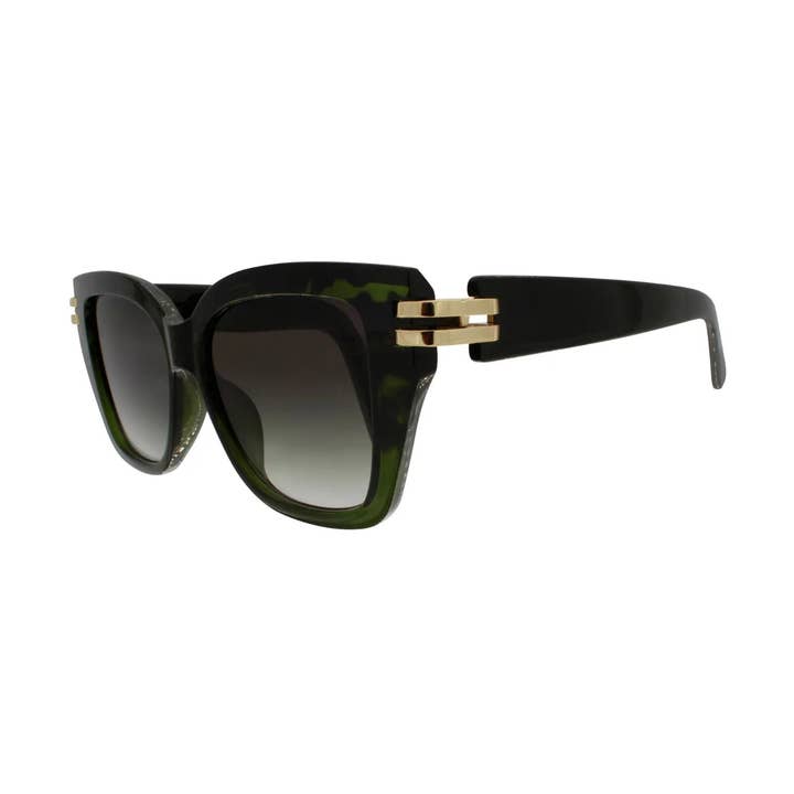 Occhiali da sole Leopard Green Vanilla Protezione UV400 per la vendita all'ingrosso da parte di Dansk Copenhagen