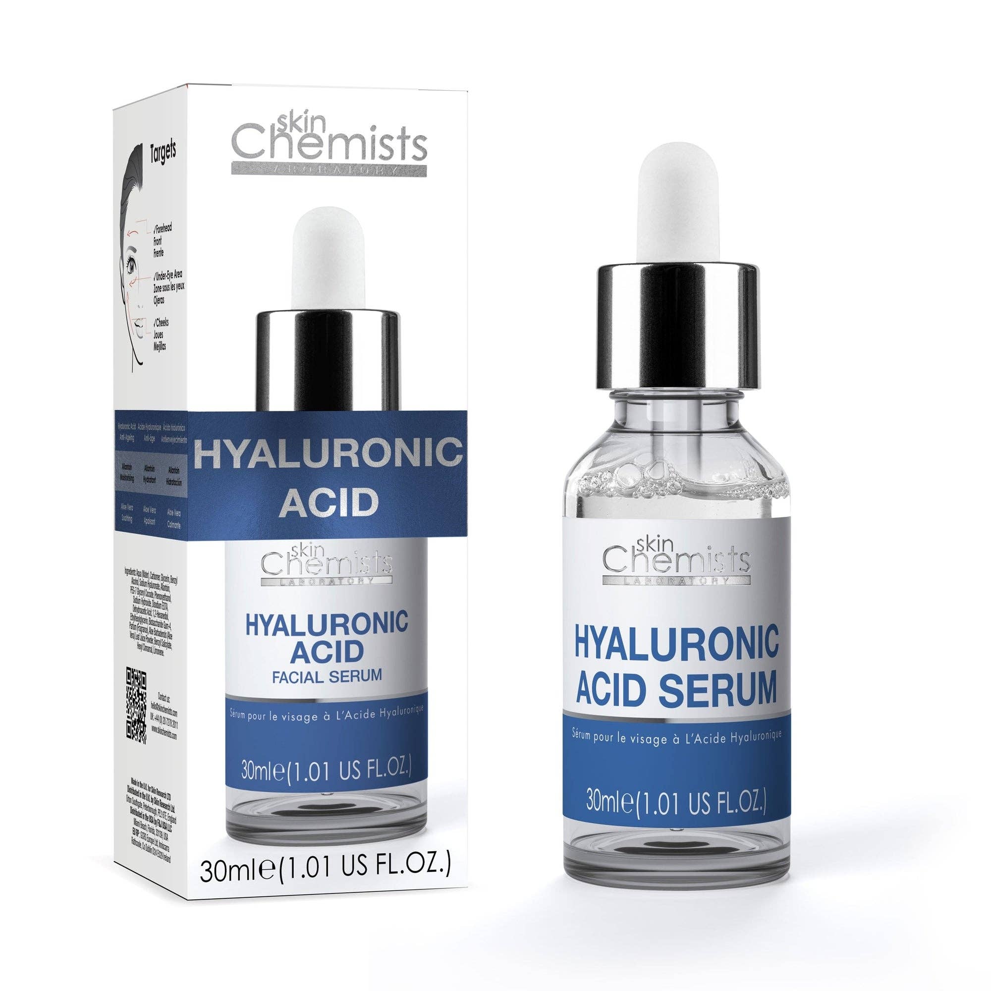 Skin Research Ltd. | Anti-Ageing Skincare & Beauty – wholesale Facial serum/concentrate – skinChemists Hydrating Hyaluronic Acid Serum 30ml1