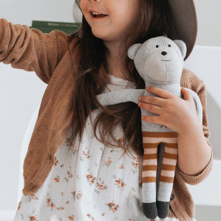 daphne monkey | soft toy for wholesale by and the little dog laughed