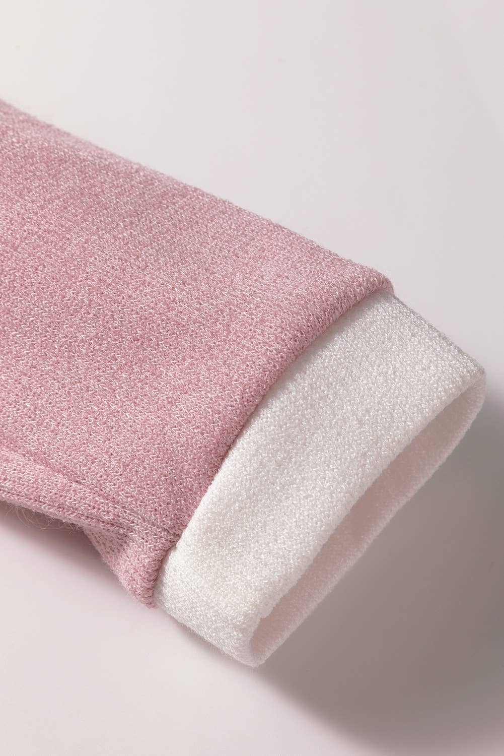 66DISCO - Wholesale Knit Top - Women's - 66Contrast Trim Knitted Drop Shoulder Plus Size Top (S-XL)14