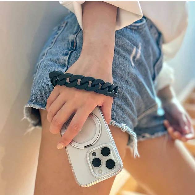 Polsband telefoonhanger - stijlvolle telefoon polsband voor wholesale door Thomas and Lee Company