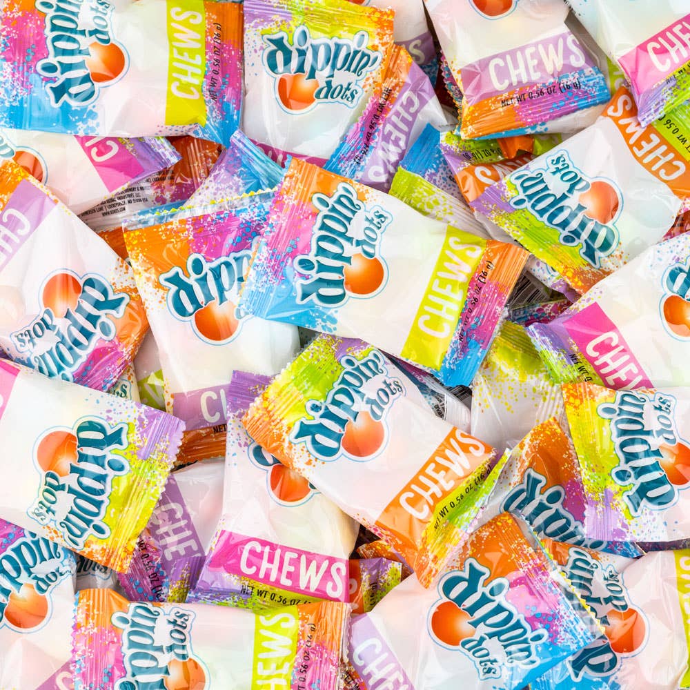 Long Island Candy Factory - Wholesale Gummy - Koko's Dippin' Dots Chews Wrapped Chewy Candy 150 ct 5lb0