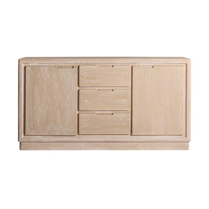 Aparador de madera dm en color marrón claro de 150x38x80cm para venta al por mayor de Kodu