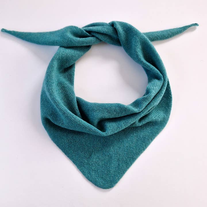 Candy Coated Accessories - Wholesale Scarf - Women's - Lightweight Neckerchief - Tahiti Blue2