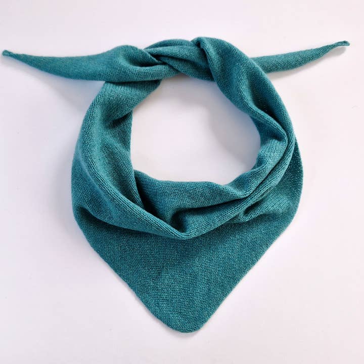 Lightweight Neckerchief - Shamrock Green for wholesale by Candy Coated Accessories