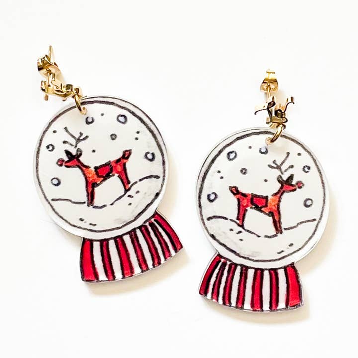 ORECCHINI SNOWGLOBE per la vendita all'ingrosso da parte di LO in LONDON®