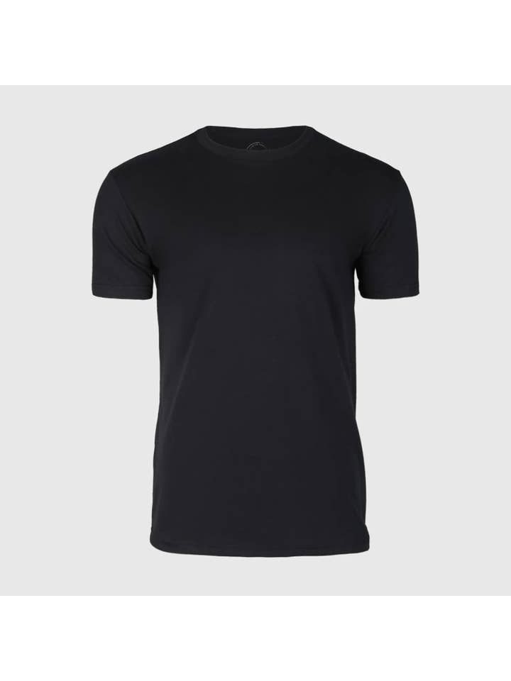 True Classic - Wholesale T-Shirt - Men's - Short Sleeve T-Shirt | Crew Neck | Black